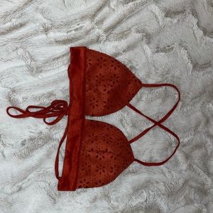 Cross back Tie Tank Top